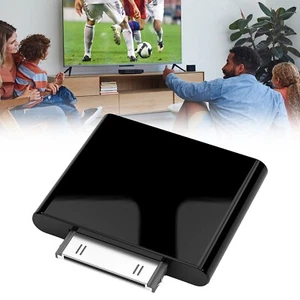 30pin Wireless Bluetooth Transmitter HiFi Audio Adapter For IPod Classic Black - Picture 1 of 9