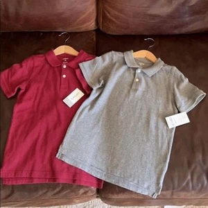 🆕 - 2 Carter's 5T Polos - Picture 1 of 1