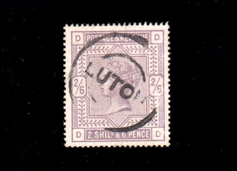 Great Britain Scott 96 Used, 1883 Issue Very Fine+++ SCV $231.25 Cover