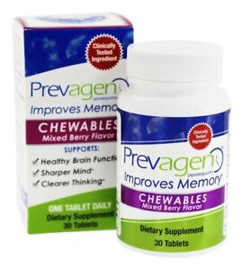 Prevagen Regular Strength Chewables 30 Tablets, Mixed Berry, Free Shipping
