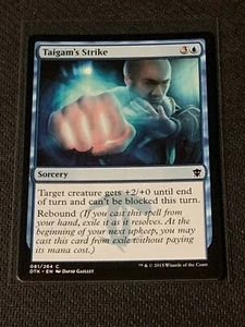 Magic the Gathering Dragons of Tarkir Taigam's Strike - Picture 1 of 2