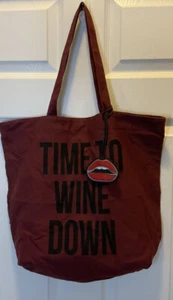 Sam Edelman Circus weinrot Beuteltasche Innentasche Reißverschluss Griff Knopfverschluss 17x17 - Bild 1 von 7