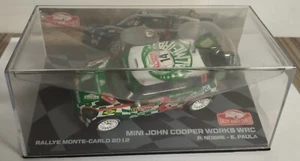 Mini John Cooper Works Wrc Modellino metallo Scala 1 43 Rallye Monte-Carlo 2012 - Foto 1 di 4