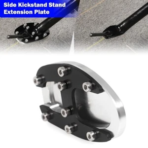 Side Kickstand Stand Extension Plate For YAMAHA MT03 MT07 Tracer 700 YZF R3 FZ6R - Picture 1 of 17