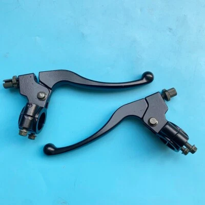 Palancas de manija de freno de embrague izquierda derecha 7/8" 22 mm percha Honda XR80 moto moto moto Foto 1 de 4