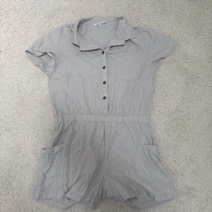 Girls romper. Linen Blend. Gray. XLPerfext For Summer - Picture 1 of 12
