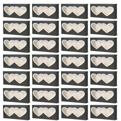 50 pezzi di imballaggio per ciglia amore Case di ciglia false per - Image 1 of 4