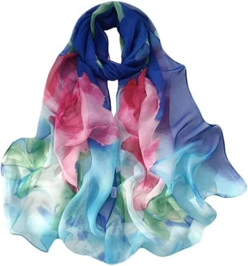 Pokeedioty Scarfs for Women Lightweight Fashion Scarves Elegant Floral Y-163  - Picture 1 of 4