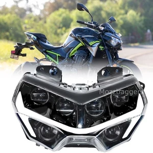 for Kawasaki Z900/ Z H2/ Z400/ Z650 2020-24 LED Headlight Assembly High Low Beam - Picture 1 of 17