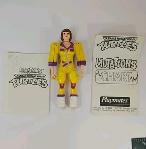 TMNT Mutations Mutatin April O'Neil Actionfigur 1993 Teenage Mutant Ninja  - Bild 1 von 3