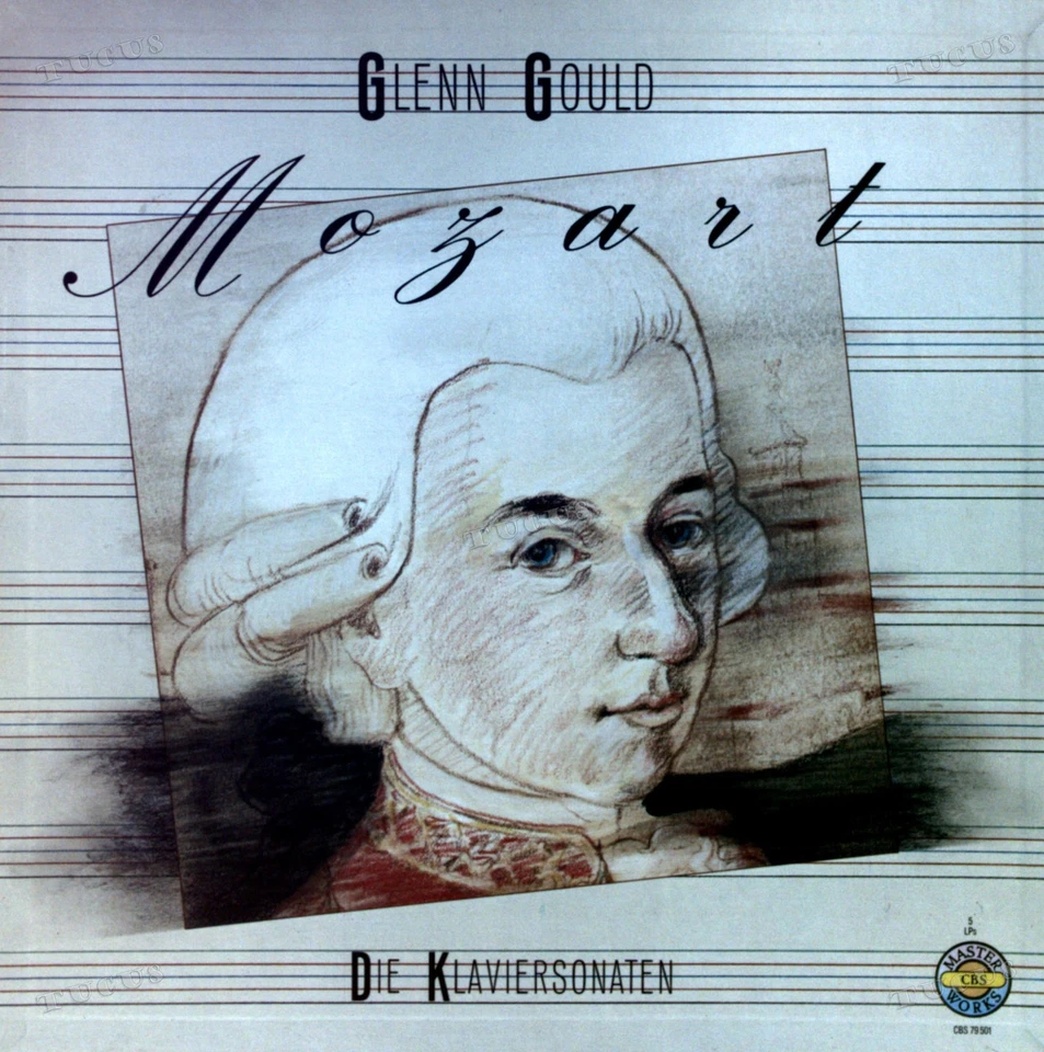 Glenn Gould, Wolfgang Amadeus Mozart - Die Klaviersonaten 5LP (VG+/VG+) '* - Image 1 of 1