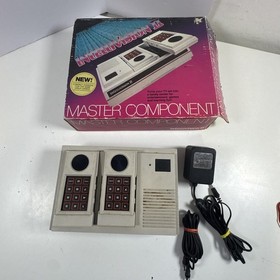 1982 Mattel Intellivision II Master Component Game Console w/ Original Box Rare