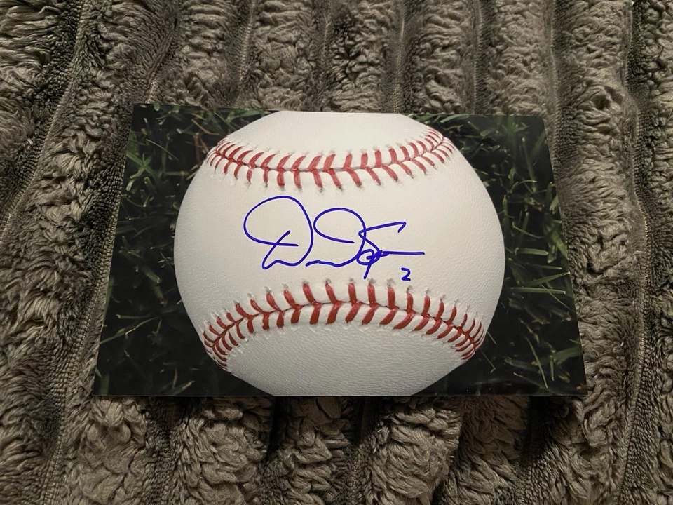 Foto 4x6 firmada por Denard Span Minnesota Twins de béisbol MLB Foto 1 de 1