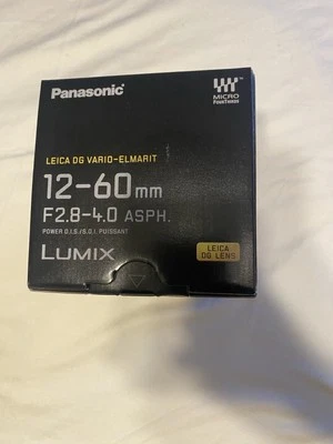 Panasonic Leica DG Vario-Elmarit 12-60mm F/2.8-4 ASPH. POWER O.I.S. Lens - Image 1 of 4