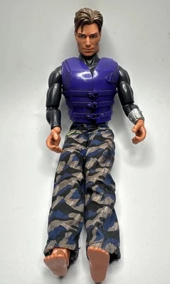 复古 1998 年美泰 Max Steel“Thunderwing”可动人偶 — 第 1/4 张图片