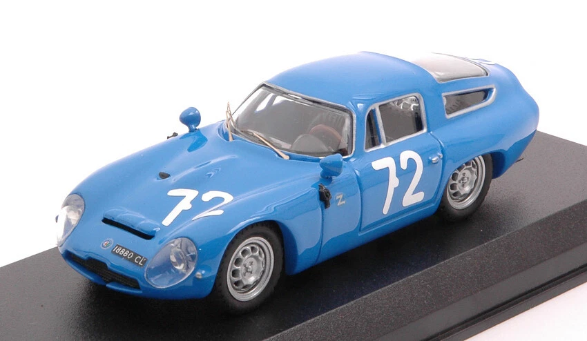 Best Model ALFA ROMEO TZ1 N.72 TARGA FLORIO 1965 PANEPINTO-PARLA 1:43 - Immagine 1 di 1