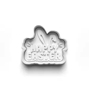 Happy Easter Cookie Cutter & Embosser - Picture 1 of 1