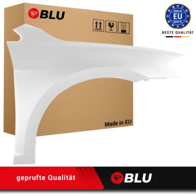 Fender For VW Golf VII 7 LC9A Right White 2012-2017 Front Painted Zinc Plated - Image 1 of 2