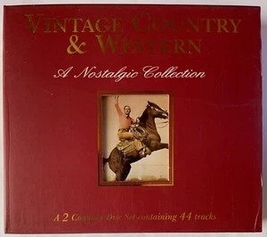 Various Artists - Vintage Country And Western-A Nostalgic Collection-2 CD Box-NM - Picture 1 of 3