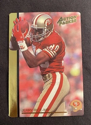 1992 Action Packed Rookie Update - #59 Jerry Rice - Image 1 of 2
