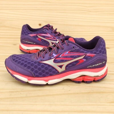 Mizuno Wave Inspire 12 Women's Athletic Shoes Sz 7 Purple Sneakers Running - Image 1 of 4