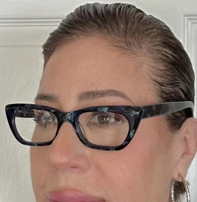 Monturas de gafas Morgenthal Frederics NUEVAS 621 VIVIEN 49-18 azul mica Foto 1 de 4