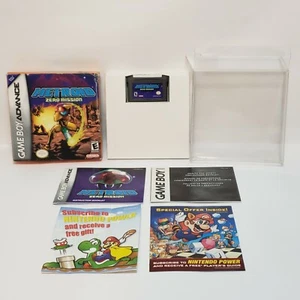 Metroid: Zero Mission GBA (Nintendo Game Boy Advance, 2004) Complete Tested CIB - Picture 1 of 12