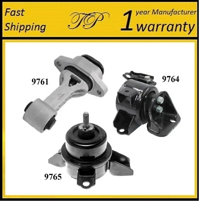 3 件装前置电机和变速器安装适用于 2010 - 2011 起亚 Soul 1.6L & 2.0L - 手动 Trans — 第 1/4 张图片