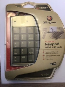 Targus Numeric Keypad w/ 2 USB Ports New in package PAUK10U - Picture 1 of 2