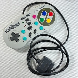Konami Hissatsu Command Controller Pad RU009 with Inst Nintendo Super Famicom - Picture 1 of 9