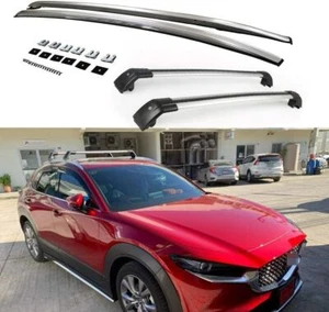4pcs Roof Rail Racks Cross Bars Fits Mazda CX-30 CX30 2020-2023 - Picture 1 of 9