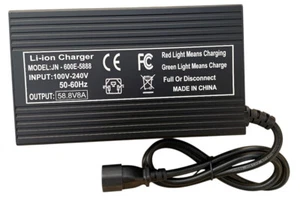 8 Ampere Ladegerät für Aniioki AQ177 Pro Max Elektrofahrrad - 52V Akku - Bild 1 von 6
