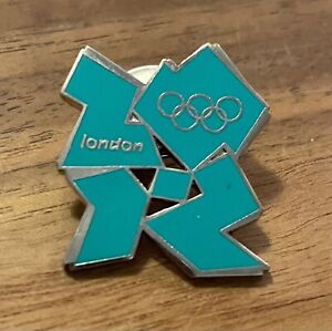 London 2012 Green Logo Olympic Pin