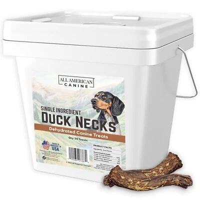 Duck Necks Natural Single Ingredient ( 50 Count ) Low-Fat Dehydrated Dog Treats - Image 1 of 4