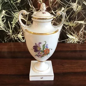 FÜRSTENBERG Germany, edle Deckelvase HELENA bunte Blume - 32cm - Bild 1 von 7