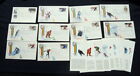 1980 WINTER OLYMPIC GAMES Lake Placid  9 covers - 11 card FDC made in Italy