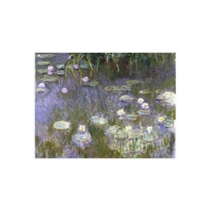 Stampa su Tela su Carta Poster o Quadro Claude Monet Water Lilies - Bild 1 von 2