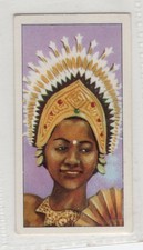 Barratt Confectionery Head-Dresses. Balinese Dancer