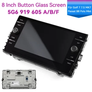 8" Glass Touch Screen Bildschirm 5G6919605B Für VW Golf 7.5 MK6 MK7 Passat B8 - Bild 1 von 13