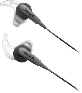 Bose SoundSport Wired 3.5mm Jack Headphones Earbud(In-ear) Charcoal-Black - Picture 1 of 10