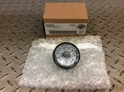 Conjunto de disco de señal de giro LED ámbar 16-23 Harley Davidson CVO 67800257 Foto 1 de 4