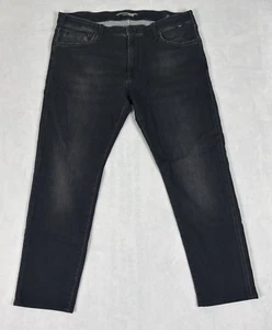 Mavi Athletic Denim Jeans Mens 38x30 Jake Slim Leg Black Stretch - Picture 1 of 13