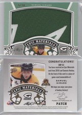 2016 Leaf Genesis Epic Materials Bronze Patch /20 Samuel Girard #EMP-63 Patch