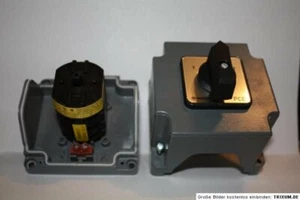 Polumschalter im Gehäuse, IP65, Industriequalität Schalter für  Drehstrommotor - Imagen 1 de 1