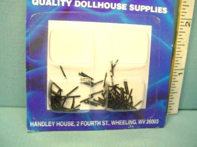 Miniature 1/4" Brads Pewter #CLA05552 Handley 1/12 Sc - Image 1 of 2