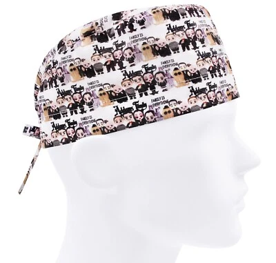 Scrub caps for men, scrub hats, surgical hat, nurse cap, Addams - Image 1 of 3