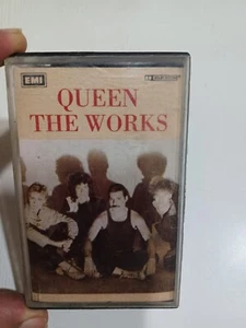 Queen The Works RARE orig Cassette tape INDIA indian Emi - Picture 1 of 5