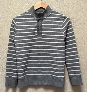Cherokee Boy Gray Buttoned Sweater Size M 8/10 - Picture 1 of 3