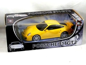 PORSCHE 911 GT2, gelb, 1:24, OVP, Fernsteuerung, neuw. Vitrinenmodell - Bild 1 von 6