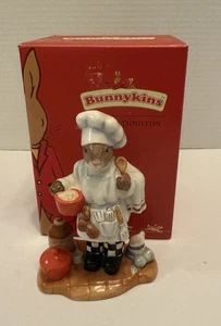 ROYAL DOULTON Bunnykins Chef,  Made In England Porcelain Figurine New Box - Picture 1 of 3